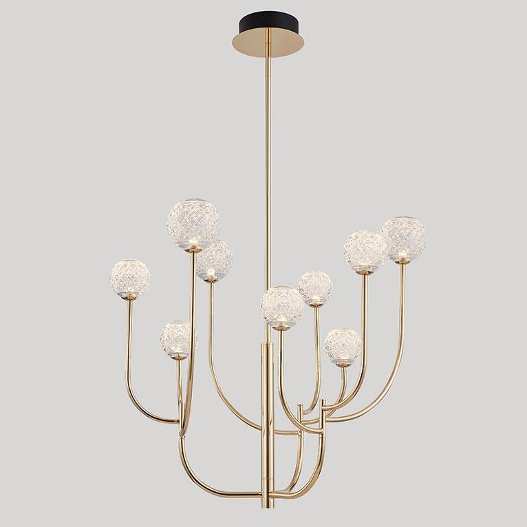 Подвесная люстра Newport 3809/C Gold М0062242