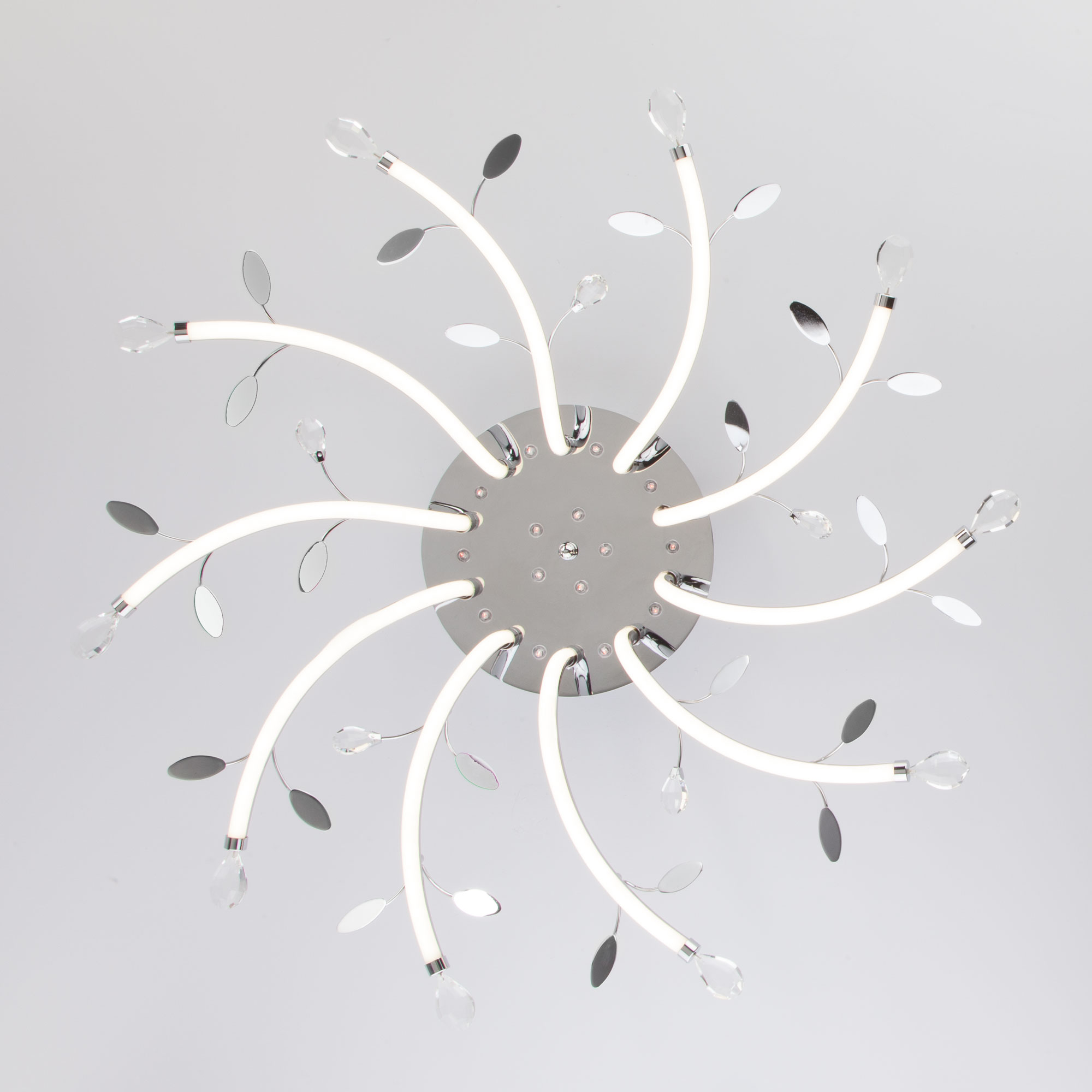 Потолочный светильник Eurosvet Willow 90128/10 хром в Москве