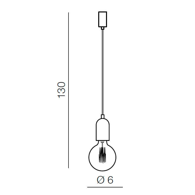 Подвесной светильник Azzardo Volta 1 AZ2384