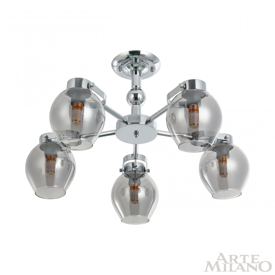 Люстра на штанге Arte Milano Neapolis 273307/5 Ni