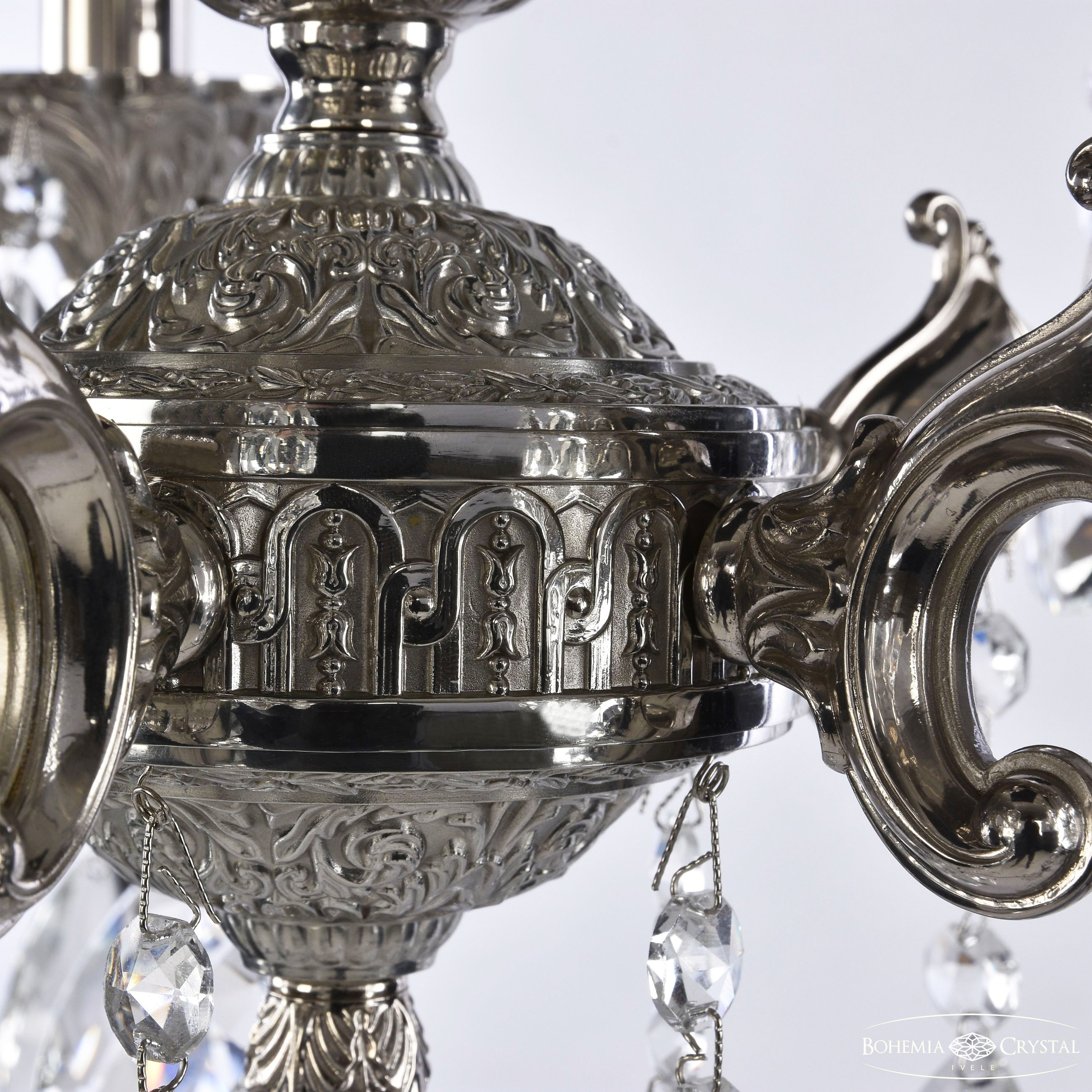 Подвесная люстра Bohemia Ivele Crystal Verona 72102/5/125 A Ni