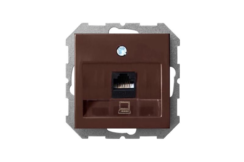 Розетка компьютерная (RJ45) Liregus Epsilon 28-1450