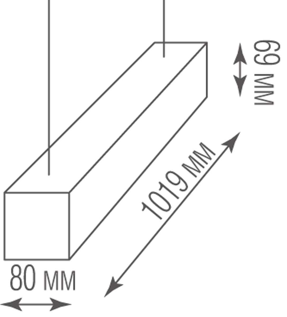 Подвесной светильник Donolux Decoled DL18516S100WW40L5 D2