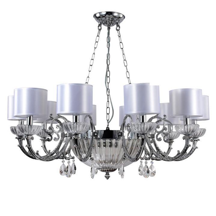 Подвесная люстра Crystal Lux Carino SP10+3 Chrome