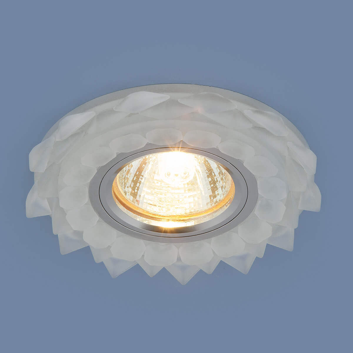 Встраиваемый светильник Elektrostandard 2209 MR16 Matt Ice матовый лед 4690389112867