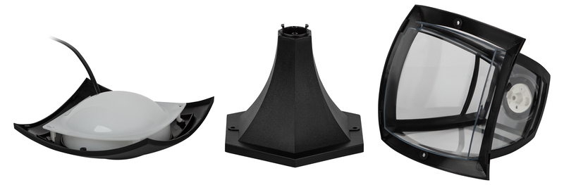 Ландшафтный светильник Эра ДТУ 07-8-001 У1 «Валенсия» черный Б0057504