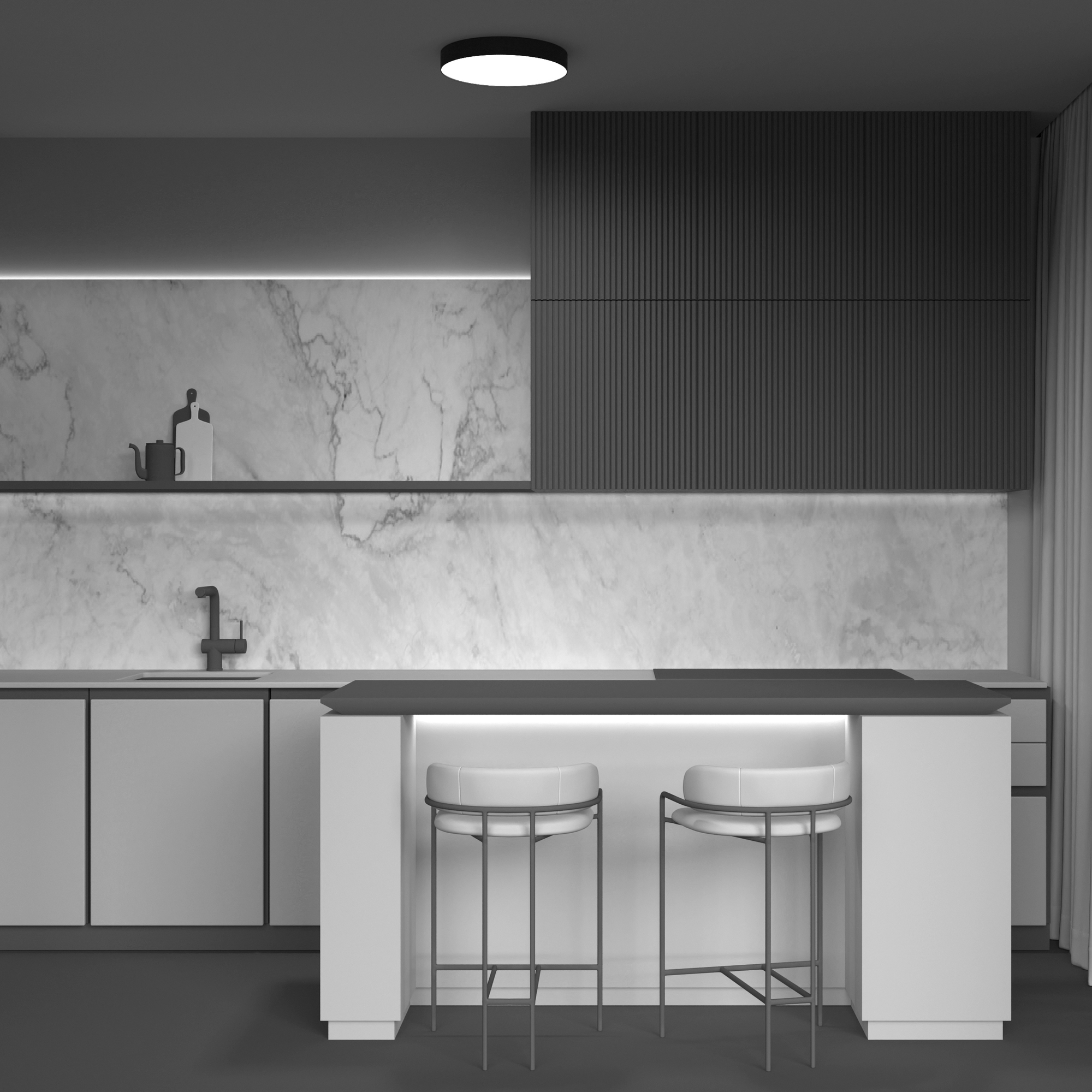 Потолочный светильник Maytoni Zon C032CL-L48B4K