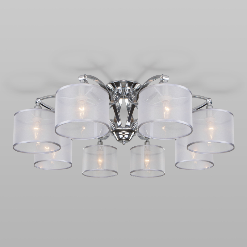 Потолочная люстра Eurosvet Fabiola 60109/8 хром