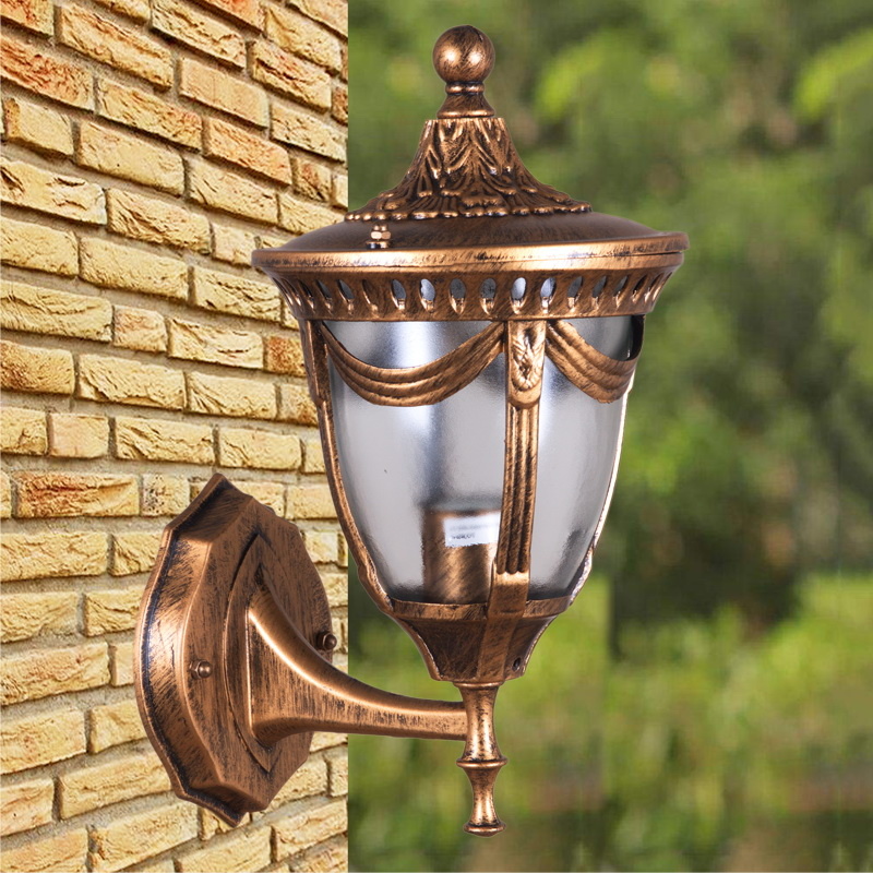 Уличный настенный светильник Reluce 00248-0.2-001W BKG