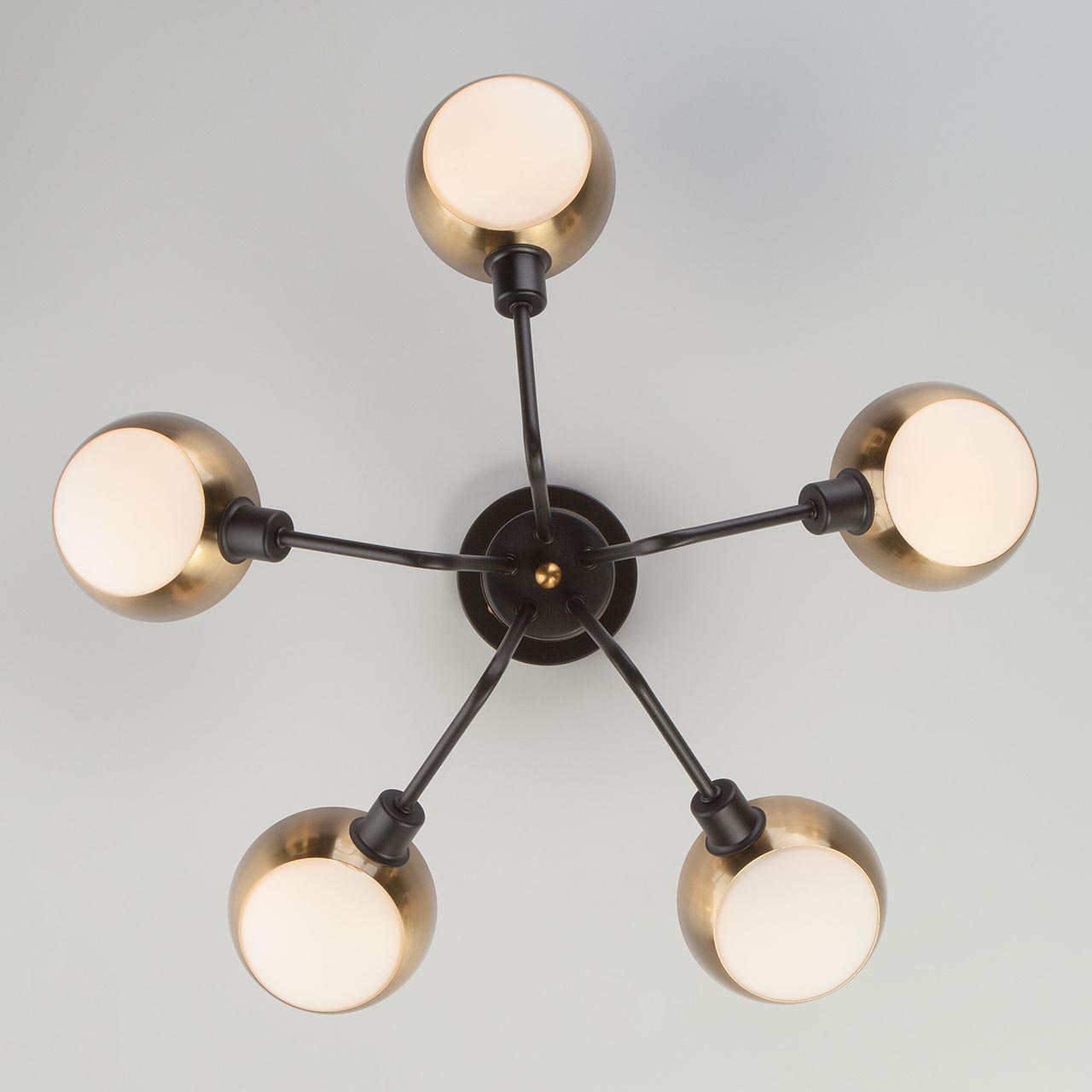 Потолочная люстра Eurosvet Jasper 70093/5 черный