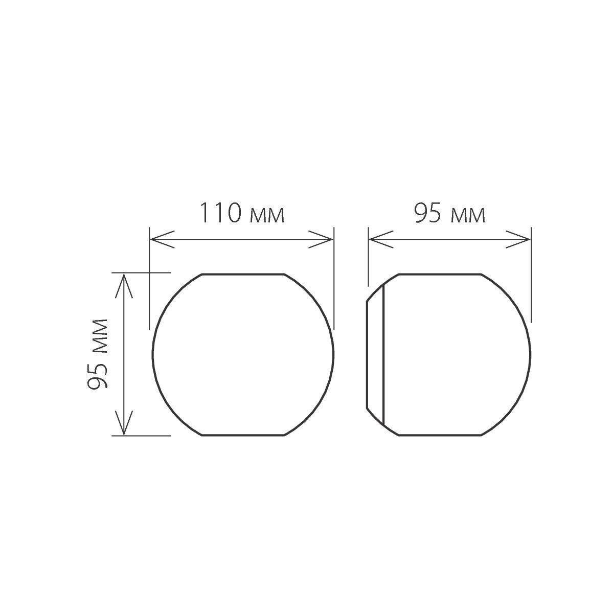 Уличный настенный светодиодный светильник Elektrostandard 1566 Techno LED Diver серый 4690389107474