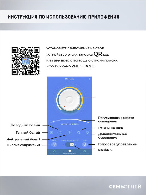 Потолочная люстра Wedo Light Ovaro 75333.01.03.06RGB