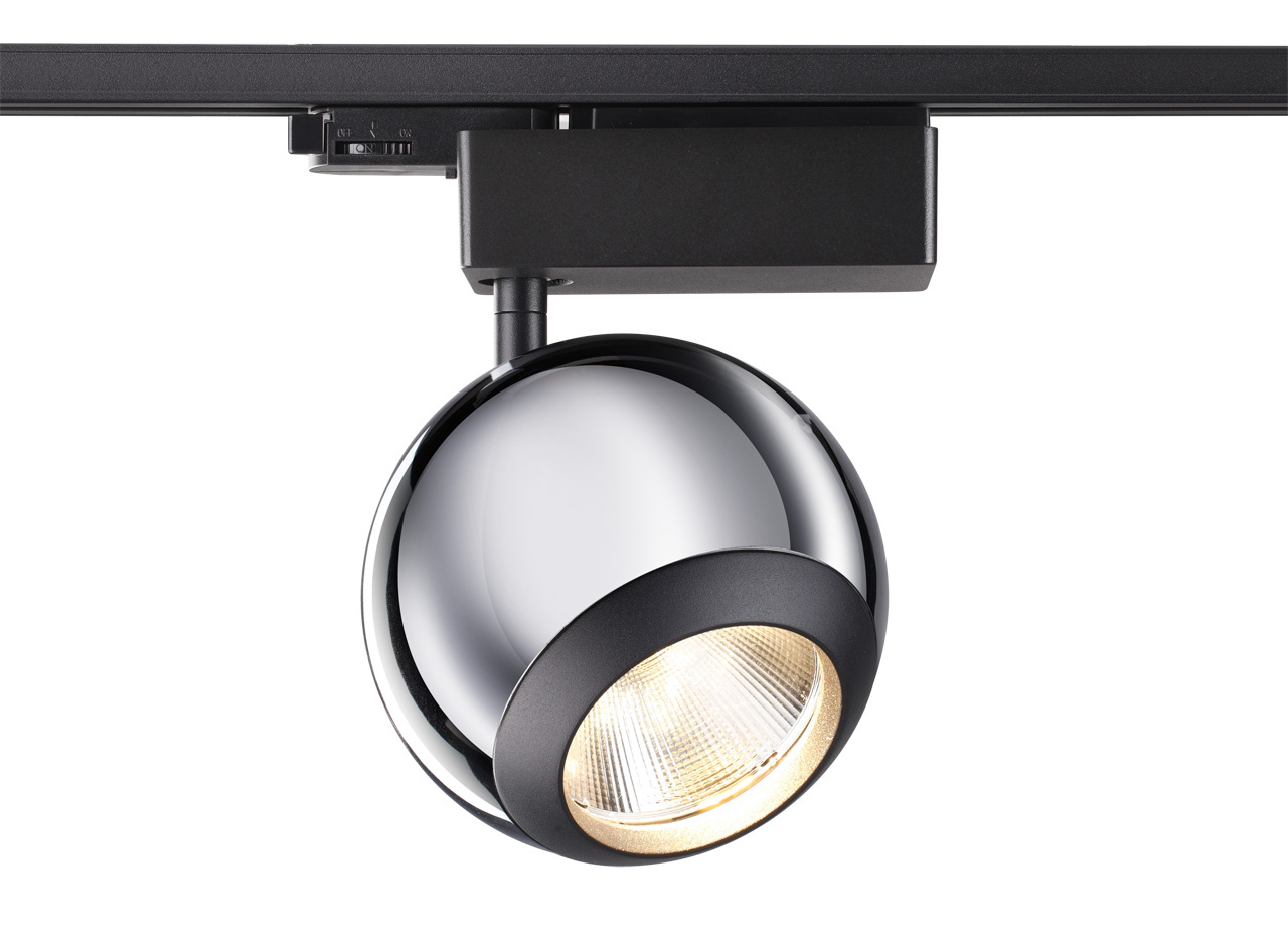 Трековый светодиодный светильник Novotech Glob 358036