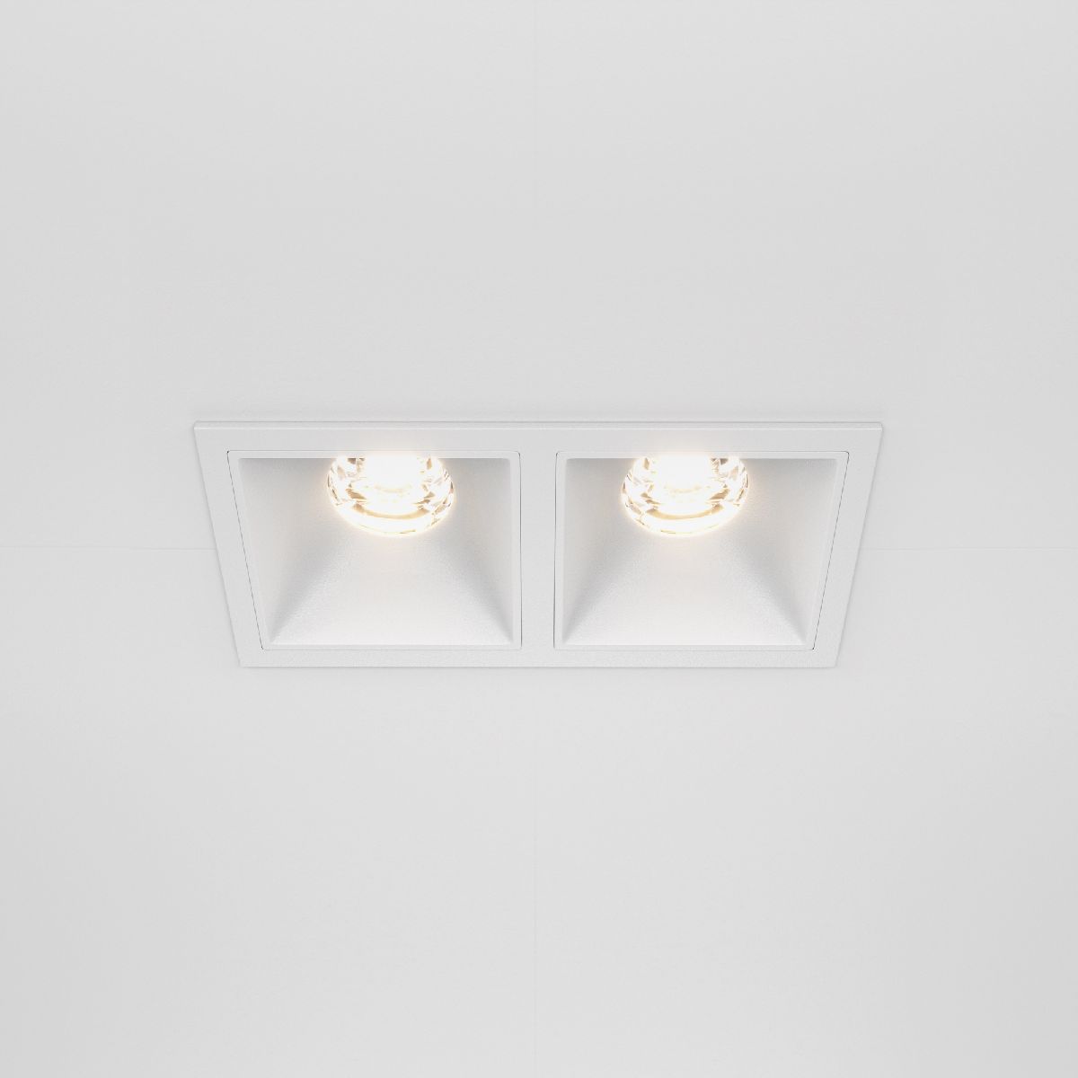 Встраиваемый светильник Maytoni Technical Alfa LED DL043-02-10W3K-SQ-W