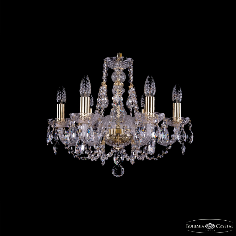 Подвесная люстра Bohemia Ivele Crystal 1406/6/195 G