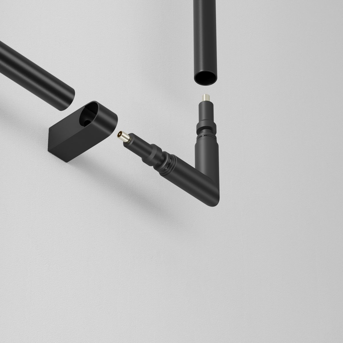 L-образный коннектор для штанговой системы Maytoni Axity CA006EC-B