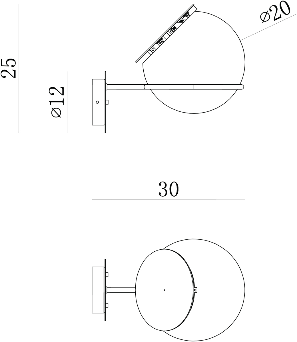 Бра Donolux Babble W111023/1