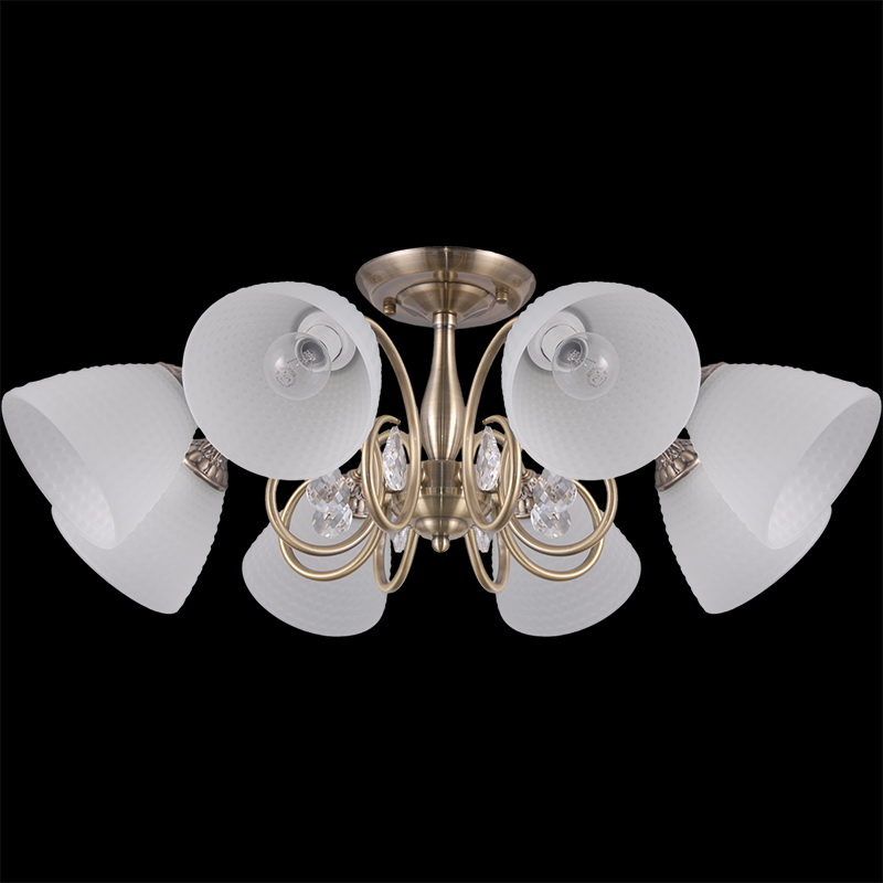 Люстра на штанге Illumico IL9450-8PSQ-29 AB