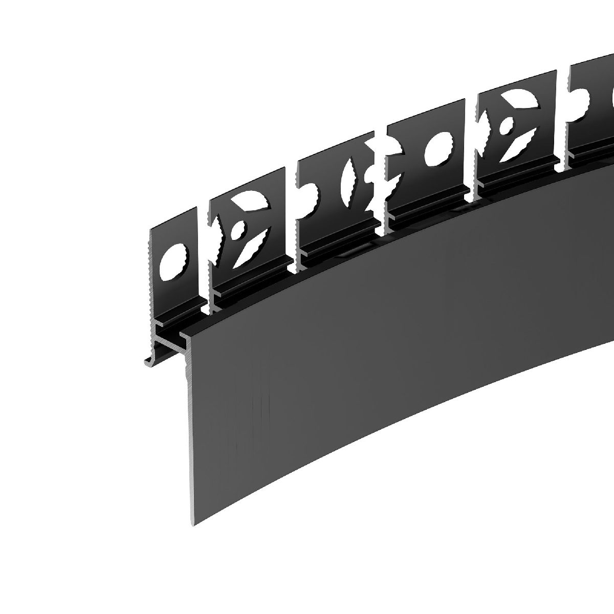 Профиль Arlight PLINTUS-FANTOM-BENT-H35-SIDE-2000 BLACK 043676