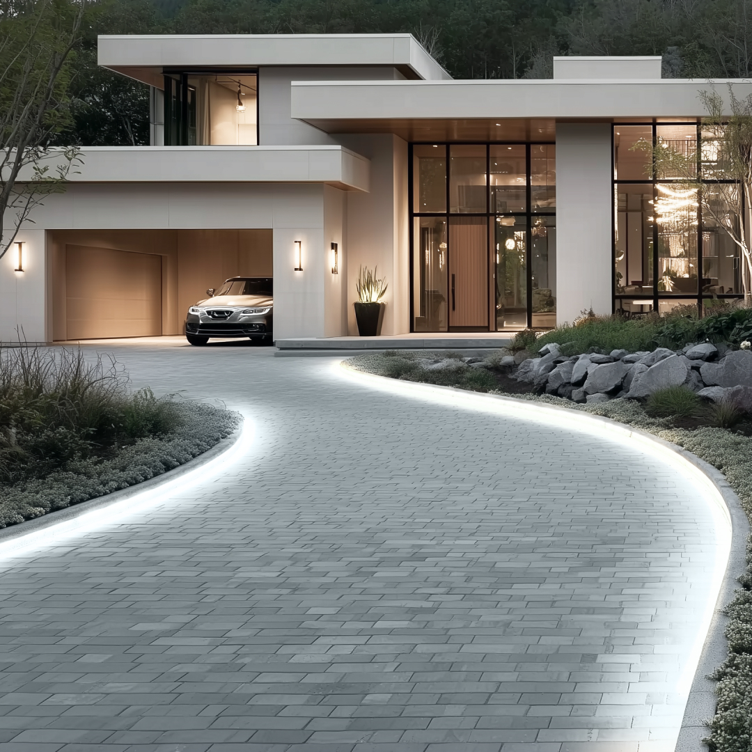 Комплект светодиодной ленты OGM 220В 6Вт/м, 400лм/м, 6500К (х/б), SMD2835, 120д/м, 15м, IP65 SL-70