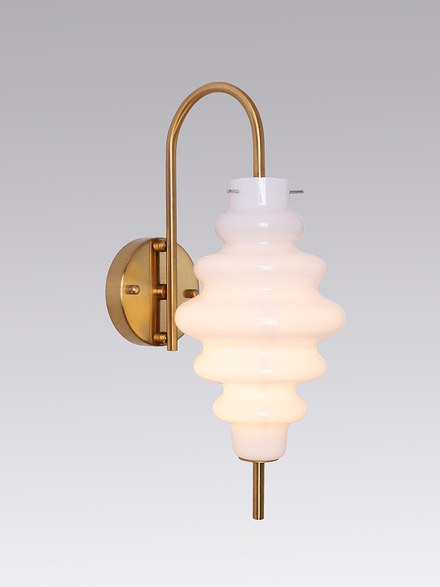 Бра Elvan BR-7628/1-E27-GlWh