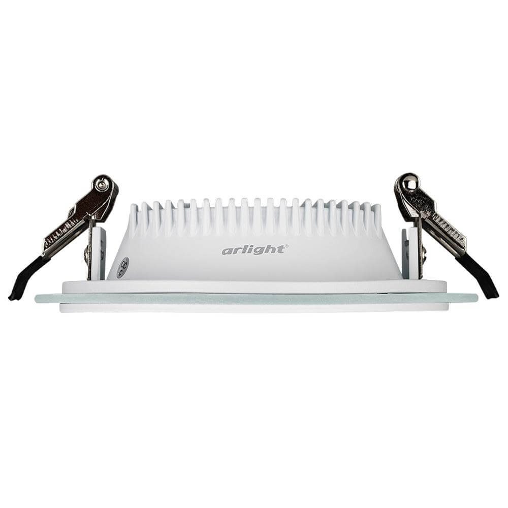 Встраиваемый светодиодный светильник Arlight LT-R160WH 12W Warm White 016571