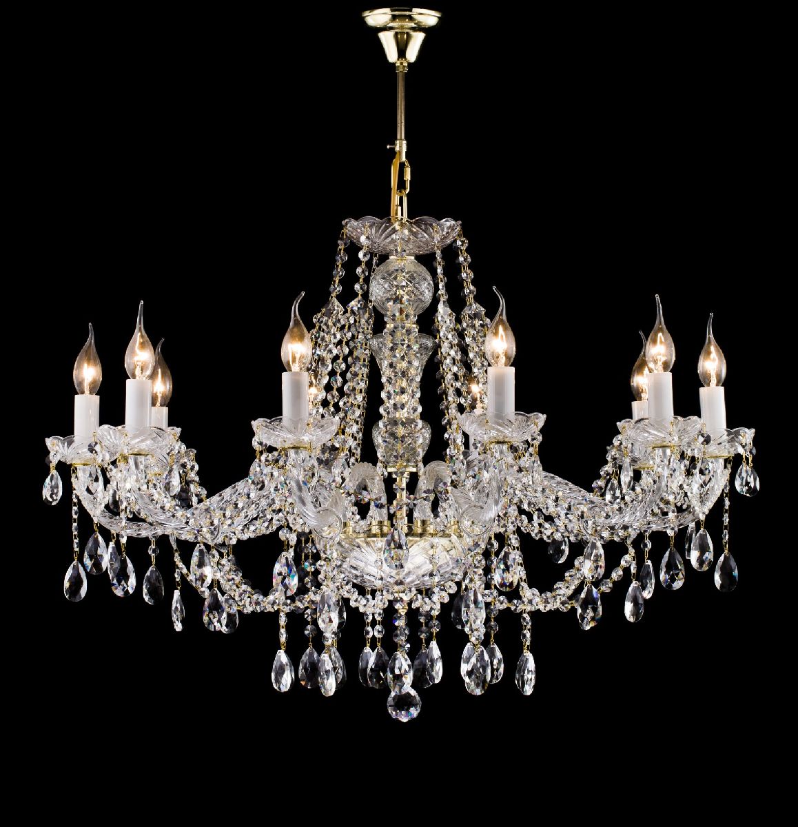 Подвесная люстра Maytoni Beatrix DIA019-10-G