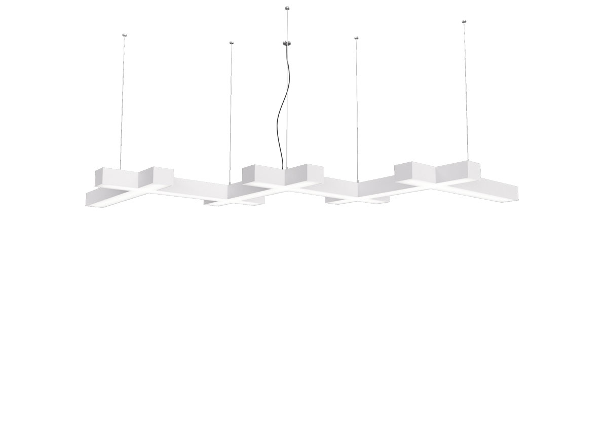 Подвесная люстра Donolux Patten DL155X46NW115 RAL9003 spec