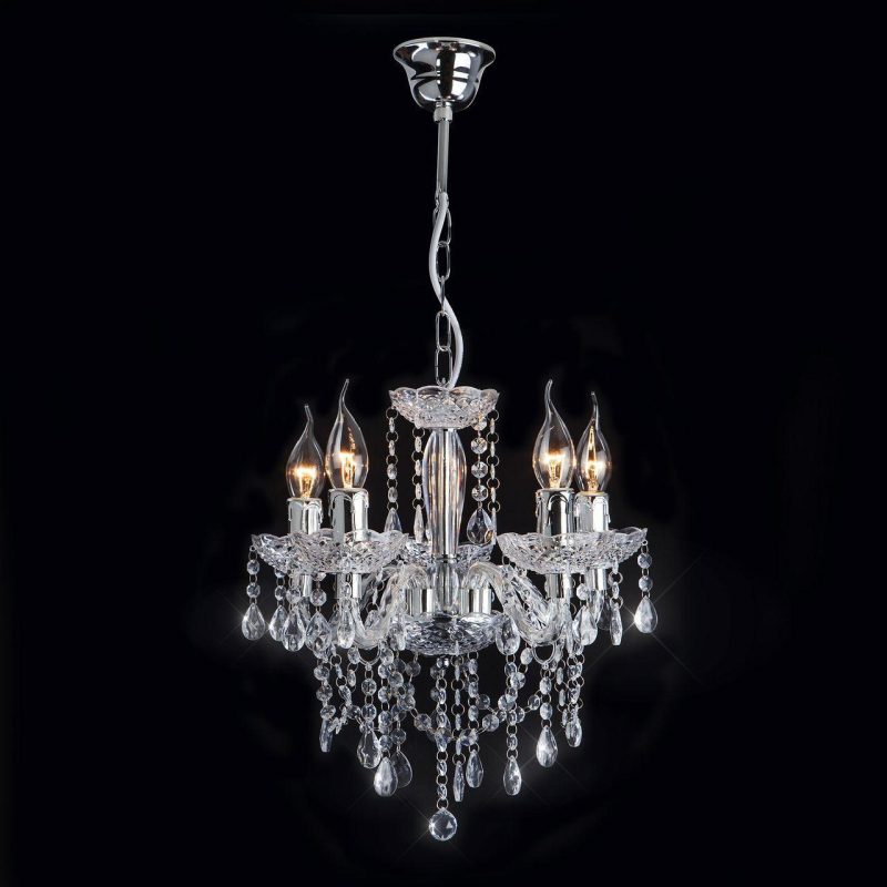 Подвесная люстра Eurosvet 10200/5 хром