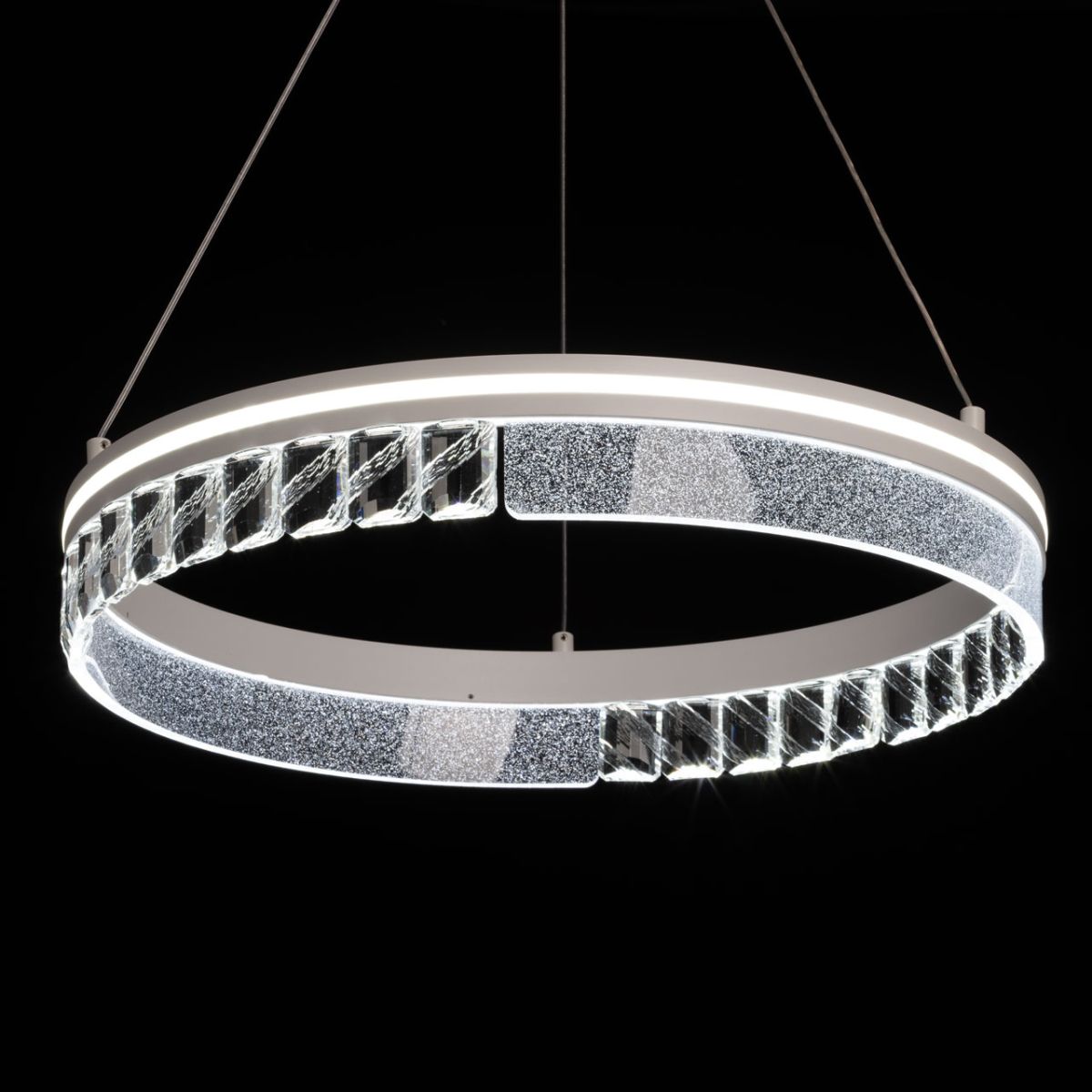 Подвесная люстра De Markt City Платлинг 661019601