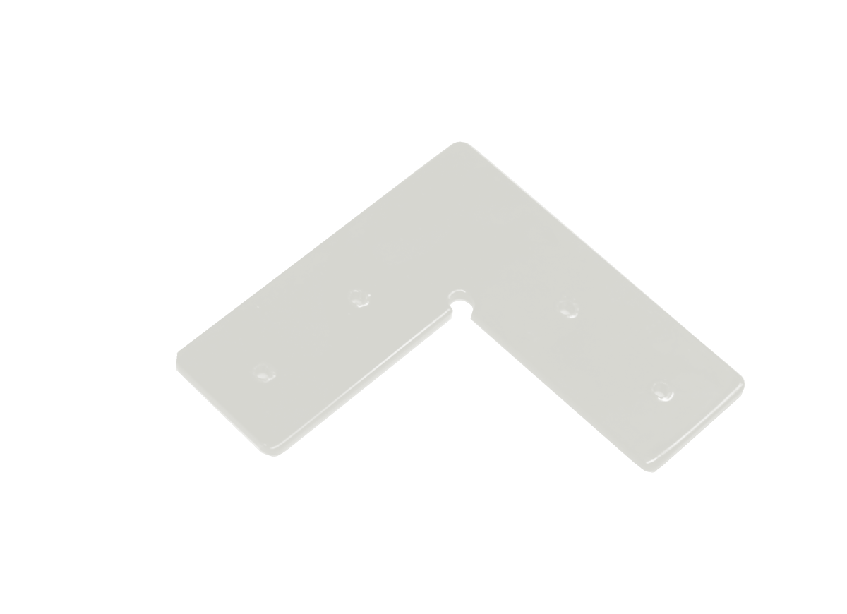 L-образный соединитель для магнитного шинопровода Donolux Magic Track L connector DLMX White