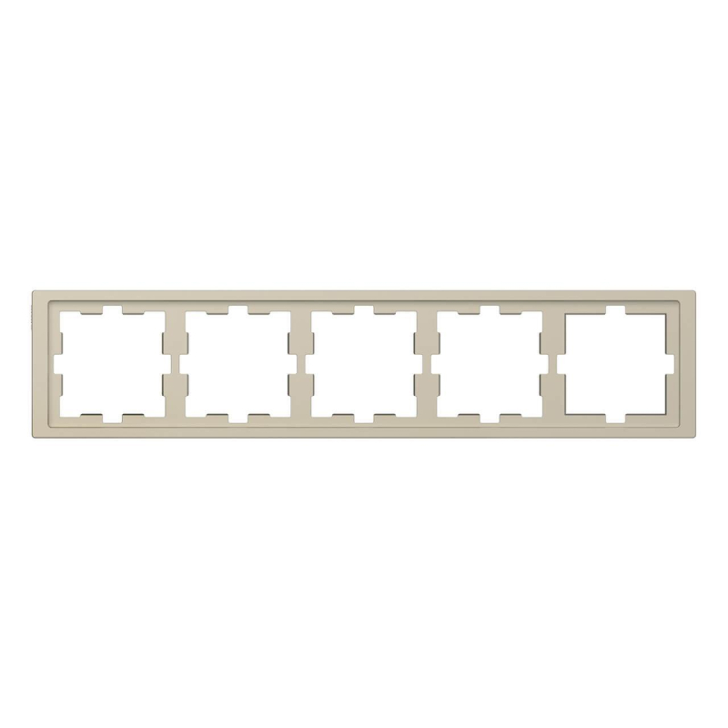 Рамка 5-постовая Schneider Electric Merten D-Life MTN4050-6533
