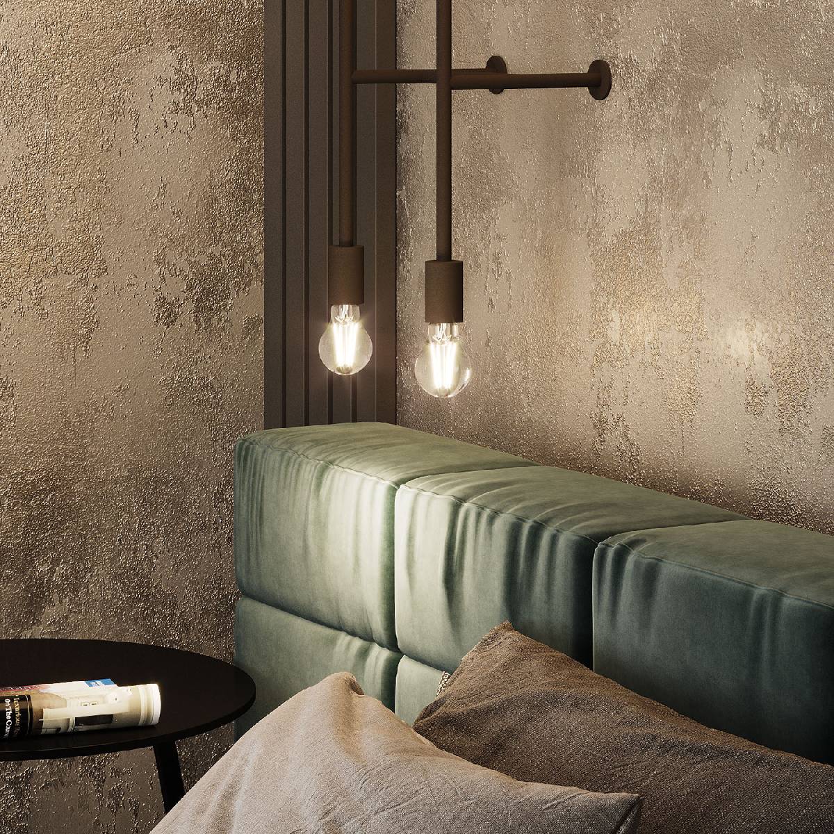 Лампа светодиодная филаментная Gauss E27 6W 4100К прозрачная 1/10/50 102802206