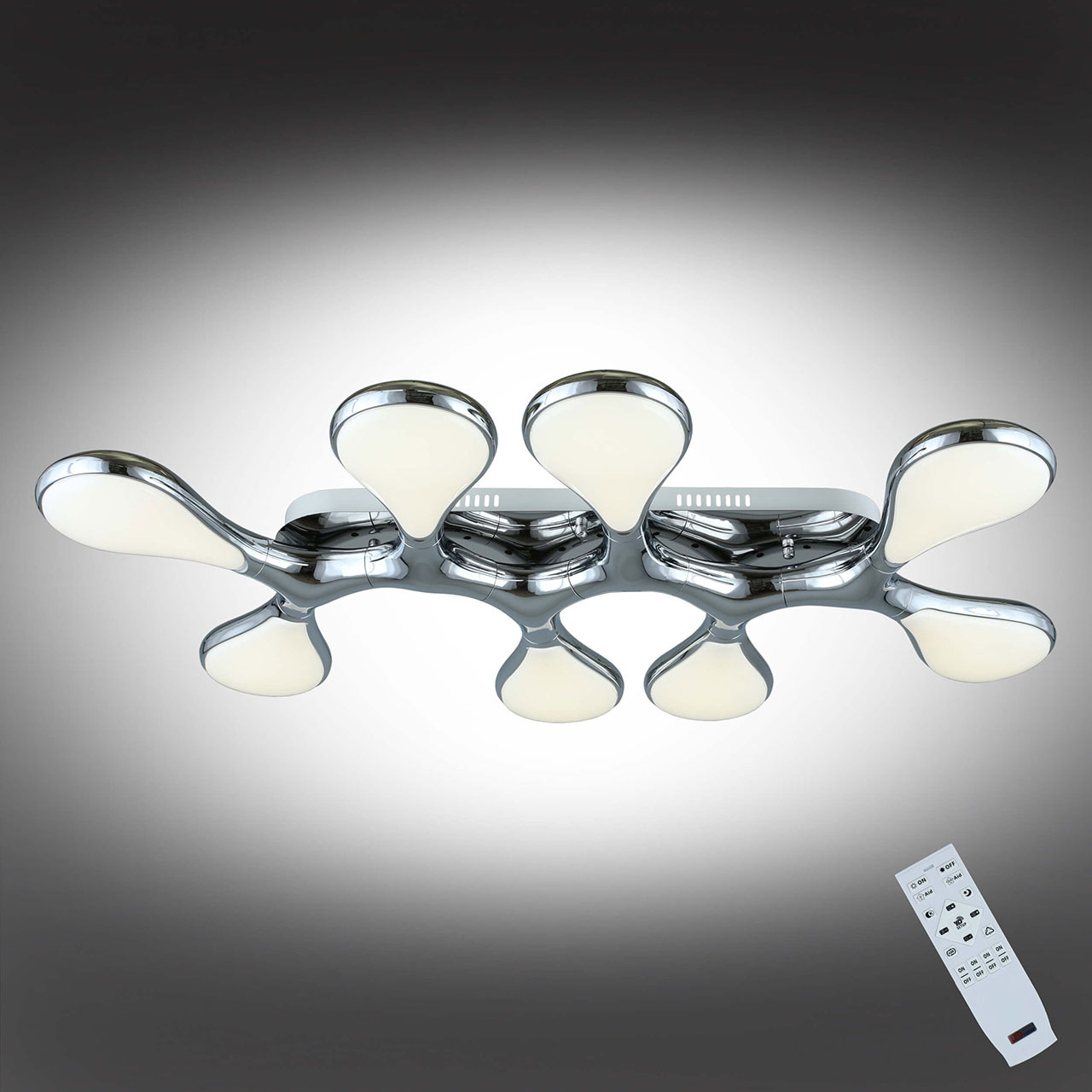 Потолочная светодиодная люстра Omnilux Bovalino OML-18007-64