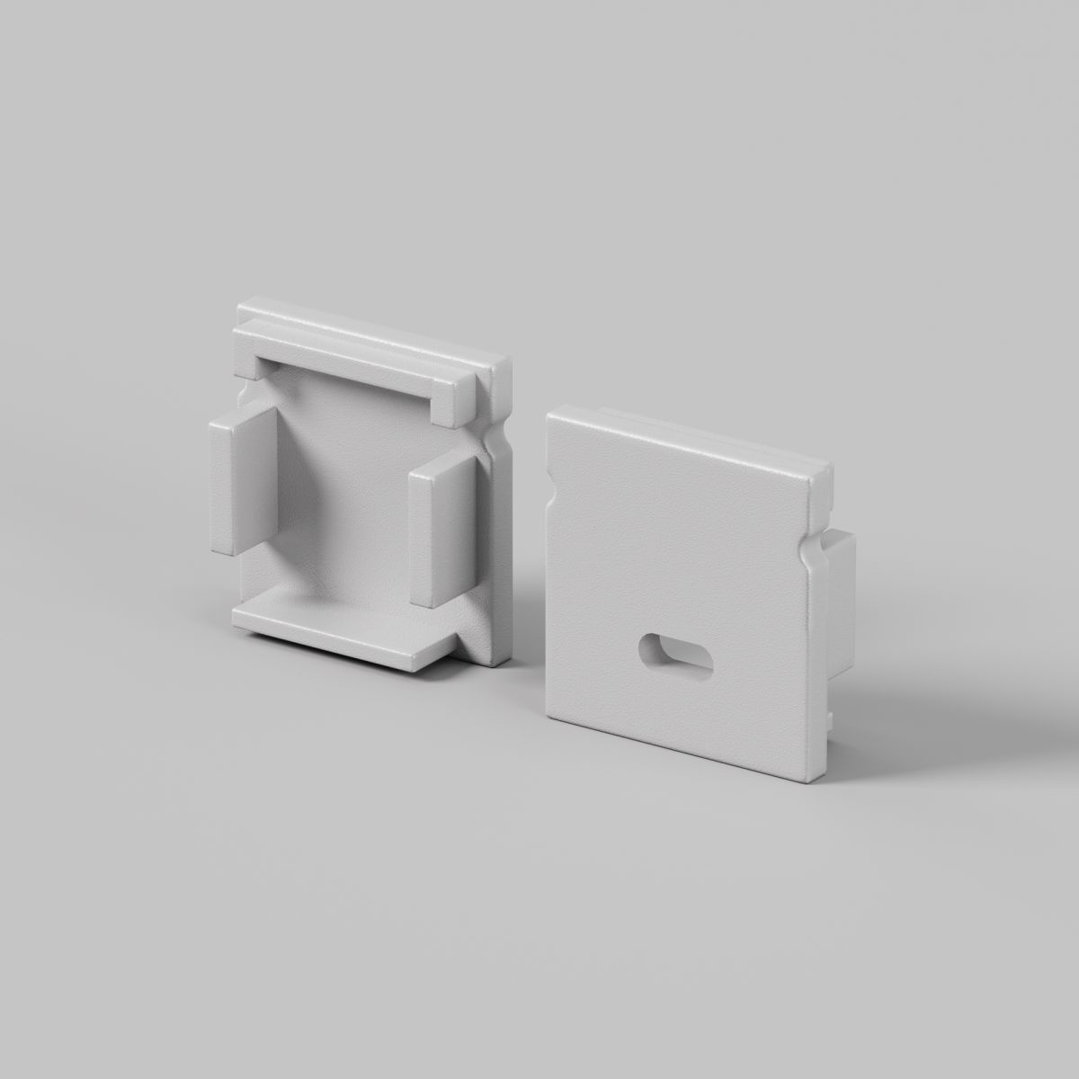 Комплект заглушек для профиля 20×20 2шт Maytoni Led Strip ALM-2020-EC 642072