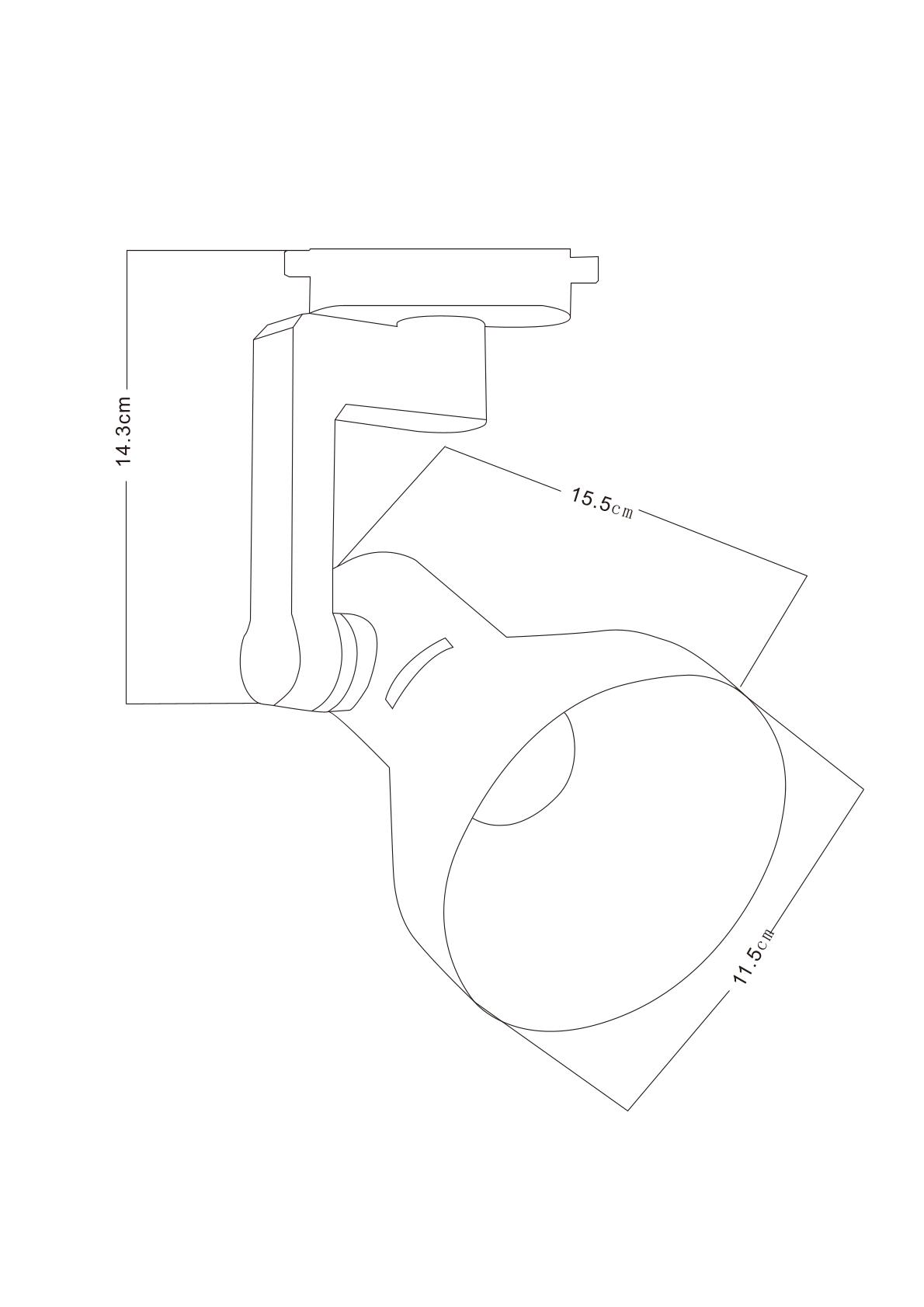 Трековый светильник Arte Lamp Nido A5106PL-1WH