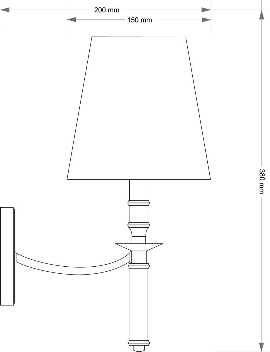 Бра Kutek Napoli NAP-K-1(P/A)