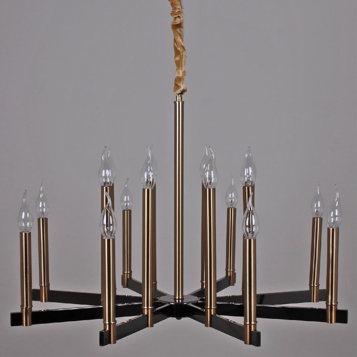 Подвесная люстра Illumico IL2265-16POR-79 BK GD