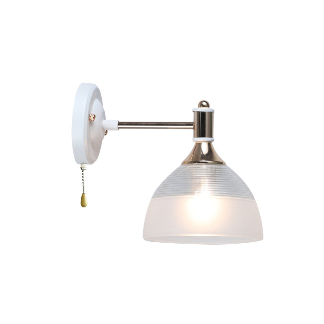 Бра с выключателем на корпусе Wedo Light Alana WD3616/1W-WT-FGD-WT