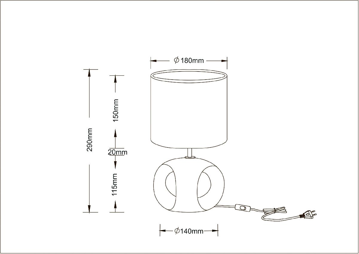 Настольная лампа Arte Lamp Zaurak A5035LT-1CC