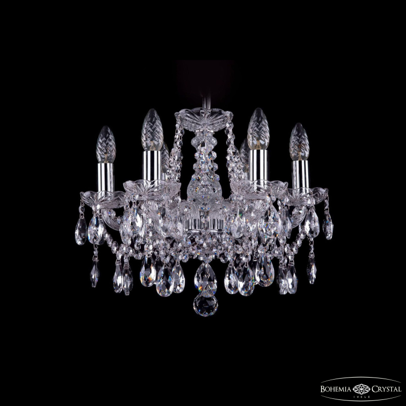 Подвесная люстра Bohemia Ivele Crystal 1413/6/141 Ni