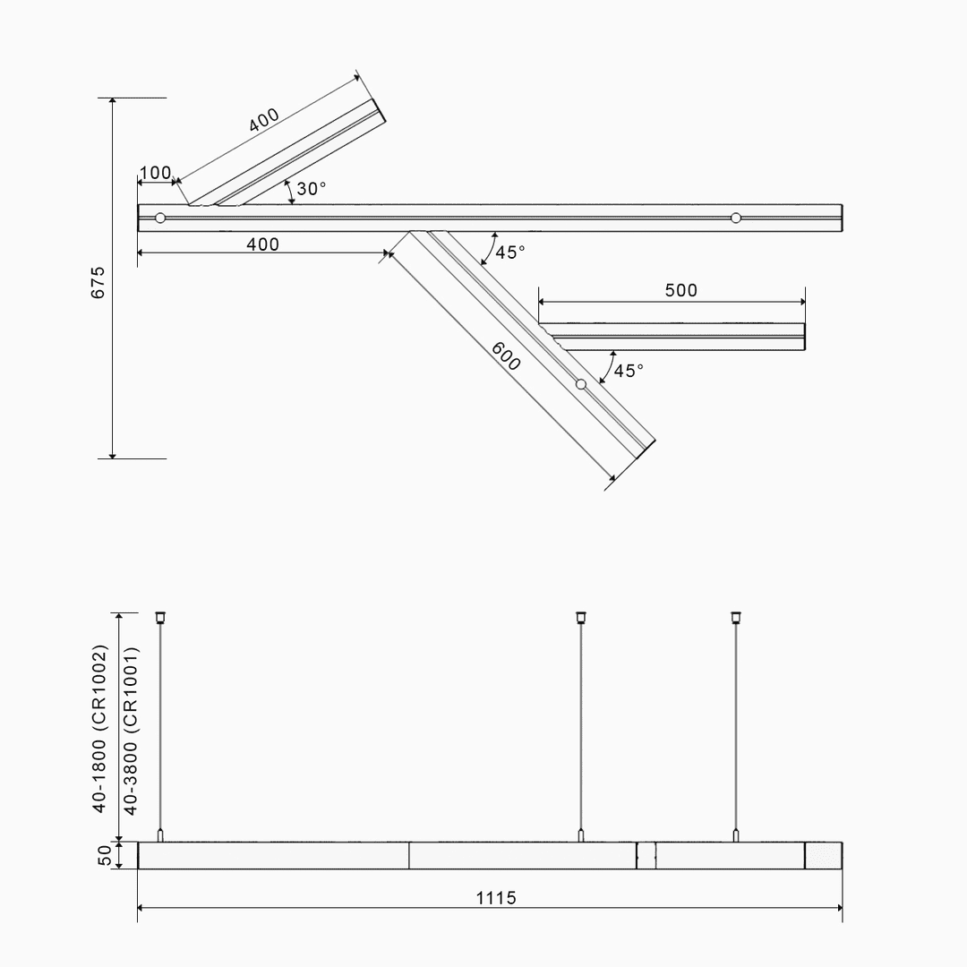 Подвесной светильник DesignLed Tree-B-5050-NW 002881