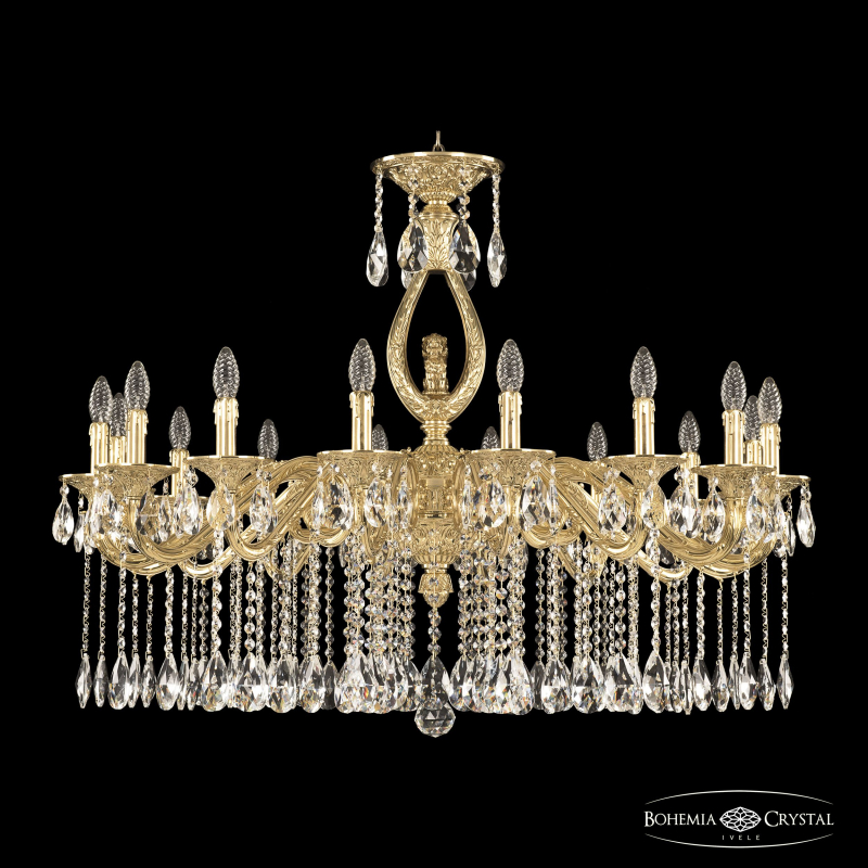 Подвесная люстра Bohemia Ivele Crystal Florence 71402/16/360 A G FL2M
