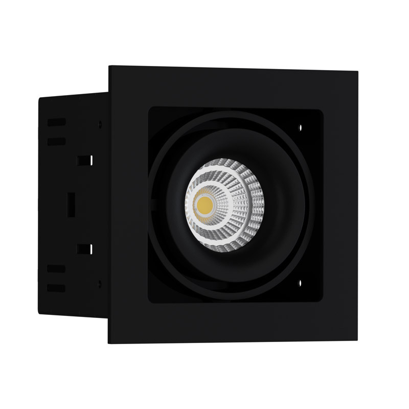 Встраиваемый светильник Ledron ON-201-9W BK-BK 00000013722