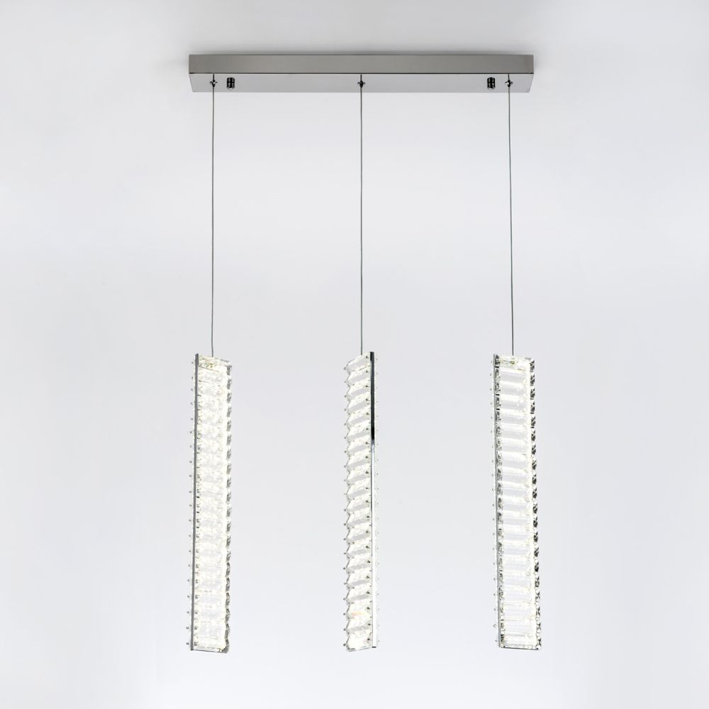 Подвесной светильник хрустальный Modestyle MS.88909.3 CR