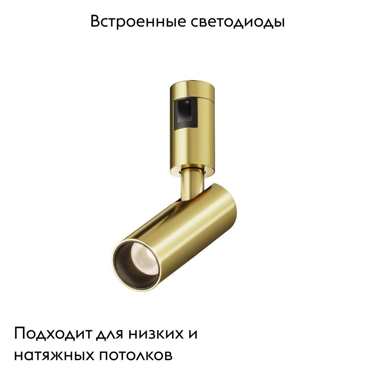 Трековый магнитный светильник Maytoni Focus TR144-1-5W3K-W-BS