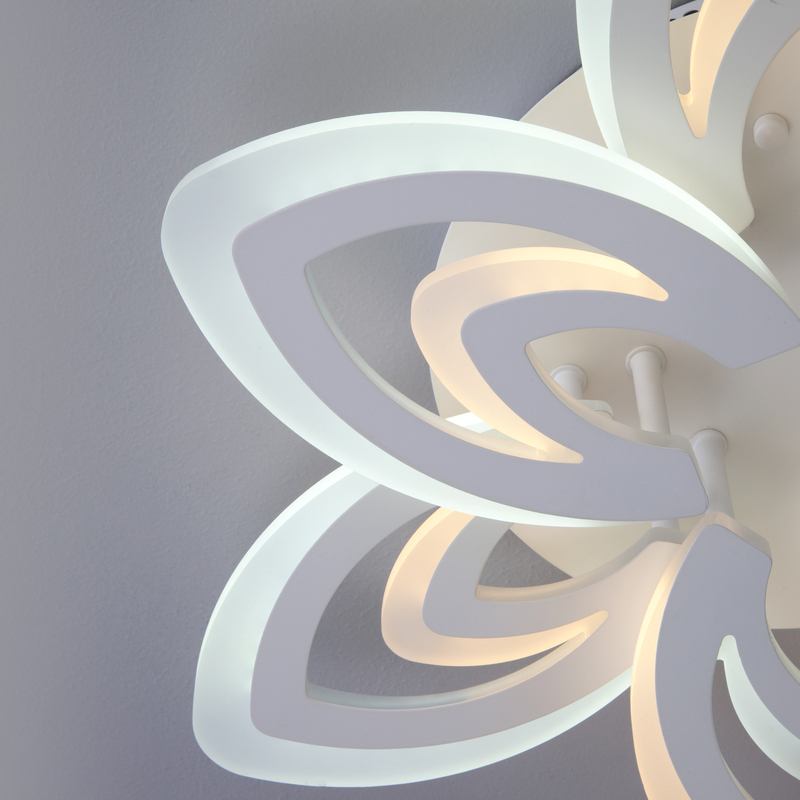 Потолочный светодиодный светильник Eurosvet Floritta 90227/6 белый