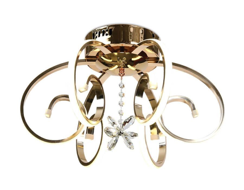 Потолочный светодиодный светильник Ambrella Light Metallic FL324