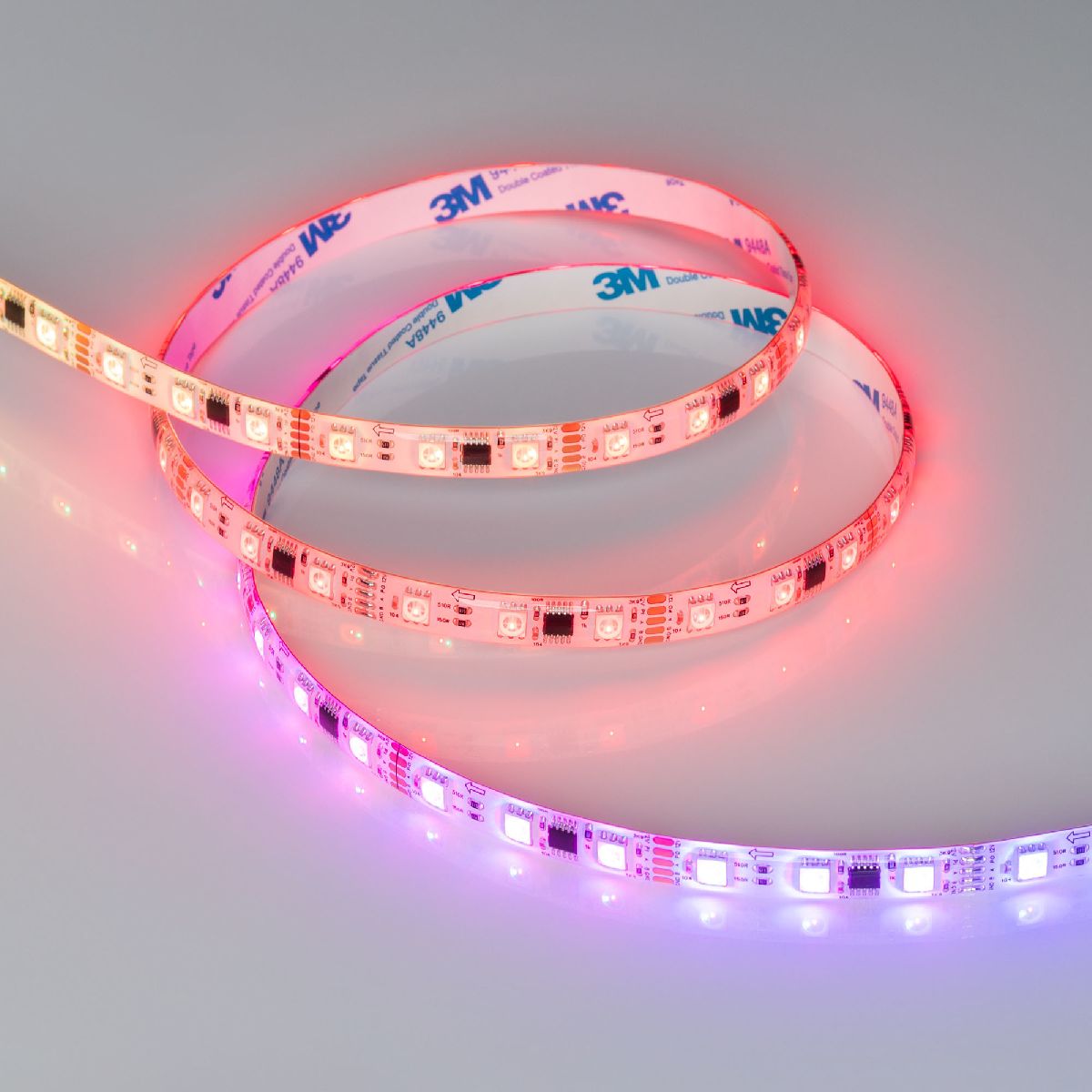 Светодиодная герметичная лента Arlight DMX-SE-B60-10mm 12V RGB-PX3 (14 W/m, IP65, 5060, 5m) 039604