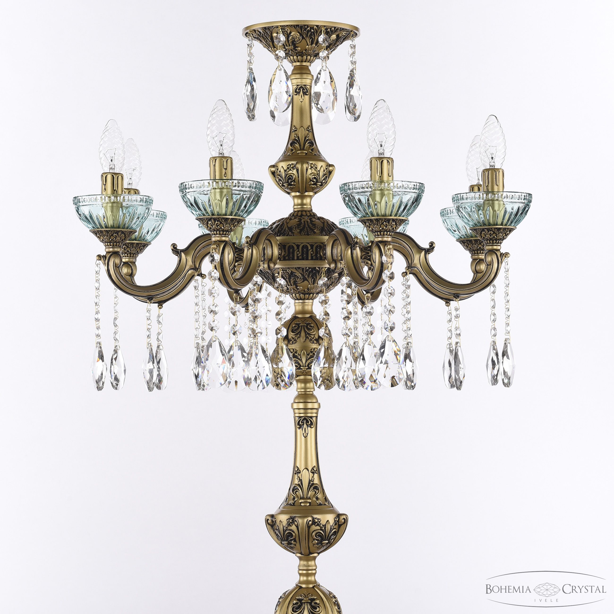 Торшер Bohemia Ivele Crystal AL78101T/8/175 A AGB P Birusa/M-1G